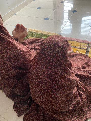 Mother & Daughter Namaz Chaddar - Branch Mist