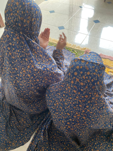 Mother & Daughter Namaz Chaddar - Branch Petal