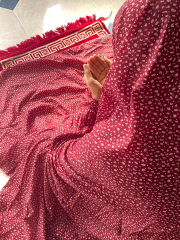 Namaz Chaddar - Deep Mahogany