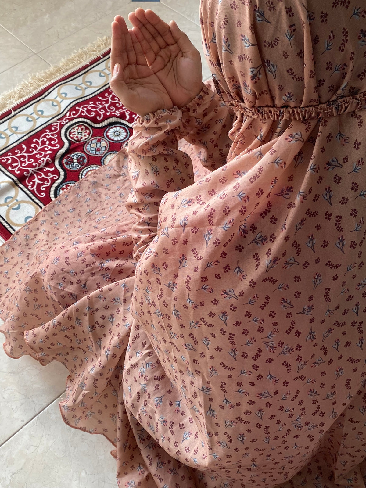 Namaz Chaddar - Grace Peach