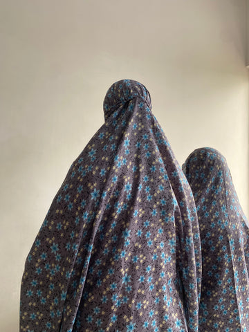 Mother & Daughter Namaz Chaddar - Grey Garden