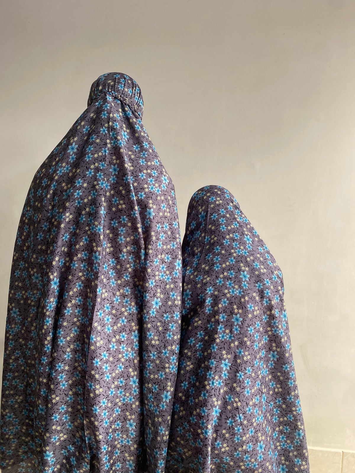 Mother & Daughter Namaz Chaddar - Grey Garden