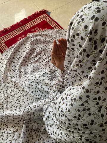 Full Size Namaz Chaddar - Ivory