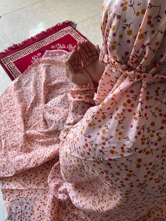 Full Size Namaz Chaddar - Peony