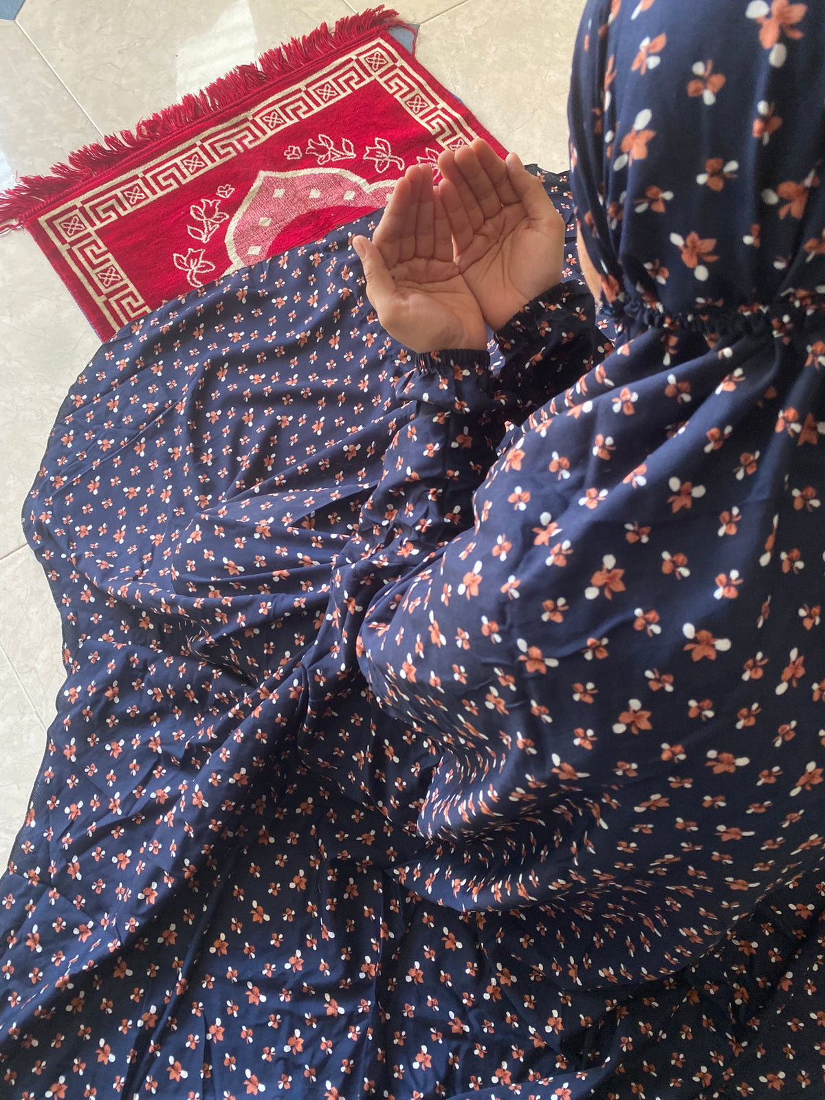 Full Size Namaz Chaddar - Sakura