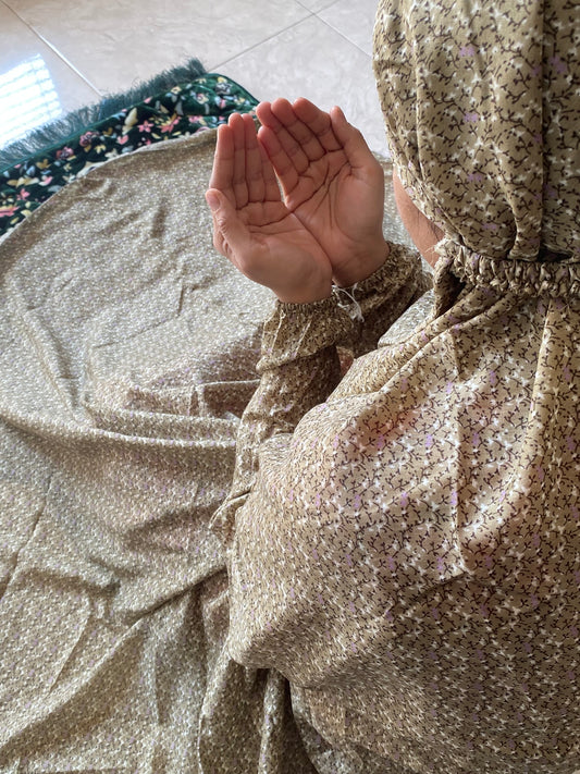 Standard Namaz Chaddar - Soft Beige