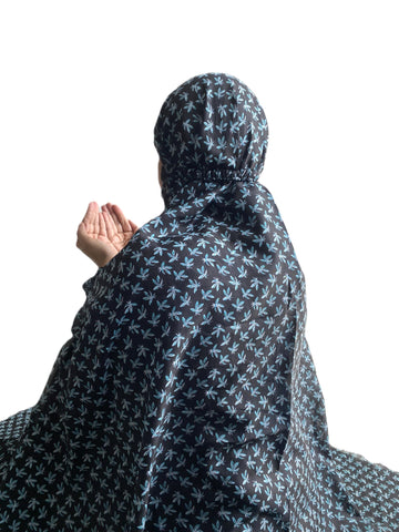 Namaz Chaddar - Teal Whisper
