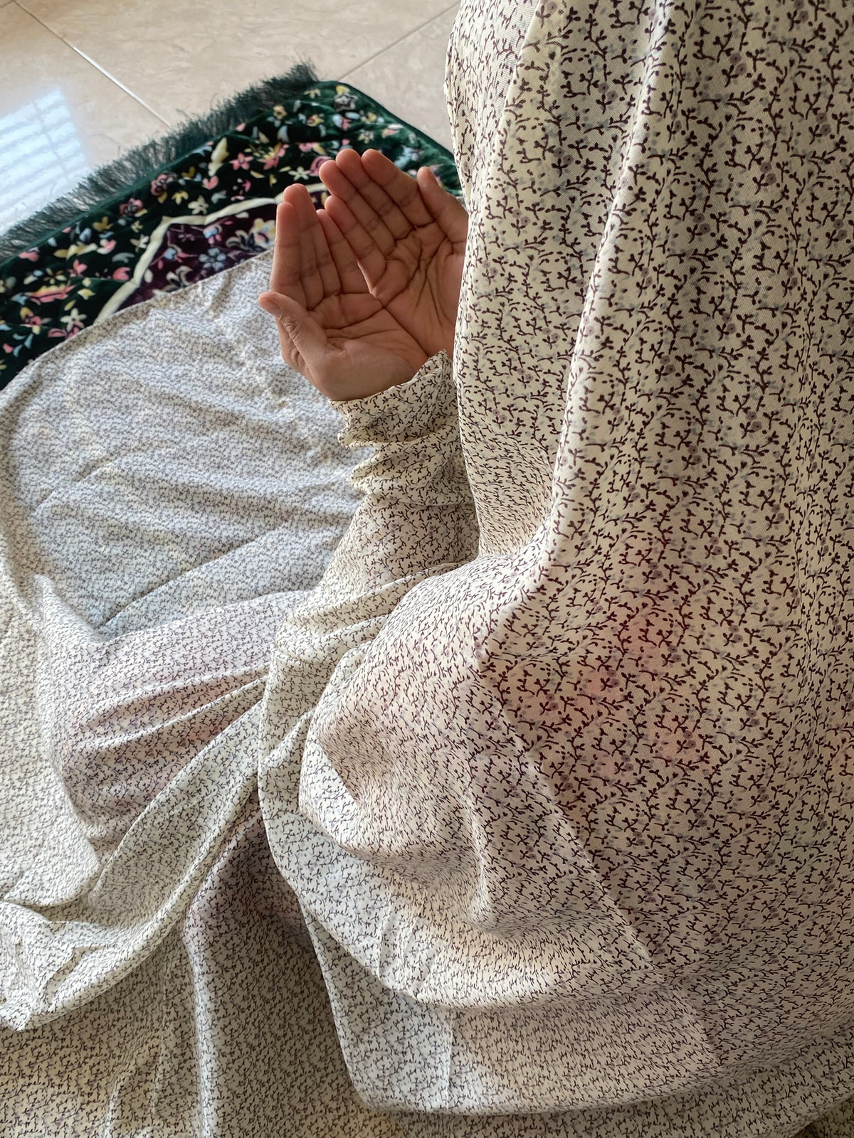 Standard Namaz Chaddar - Warm Sand