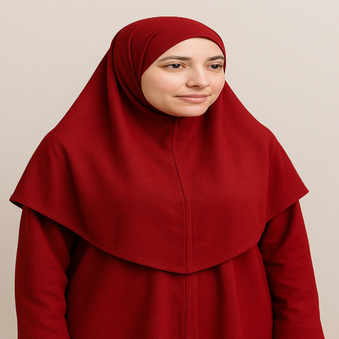Namaz Scarf (Makna) - Red