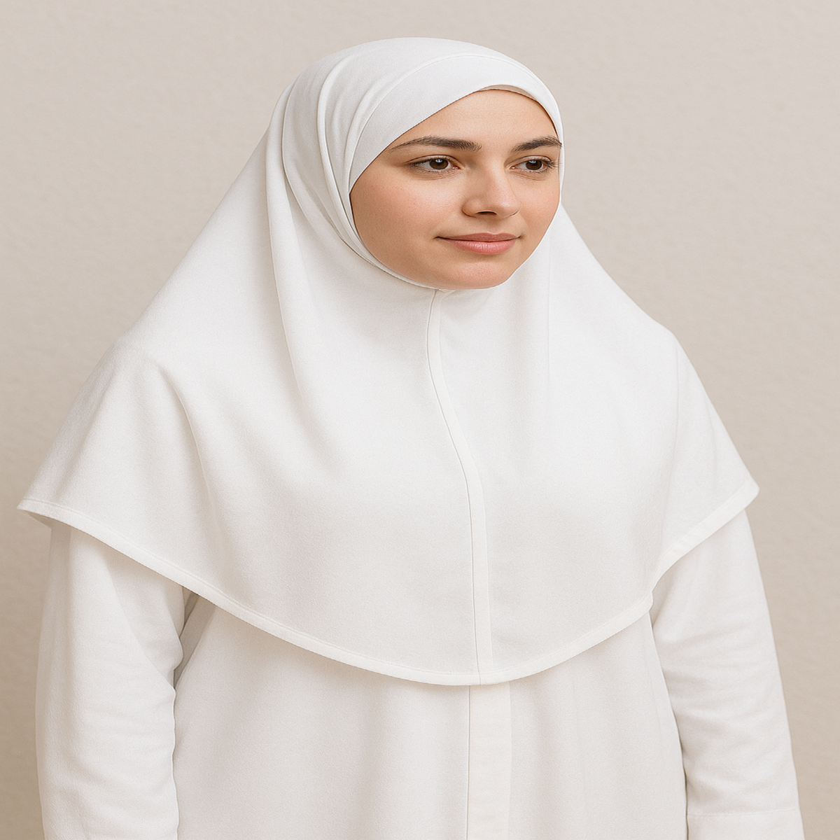 Namaz Scarf (Makna) - White
