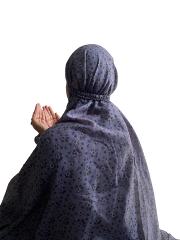 Namaz Chaddar - Divine Grey