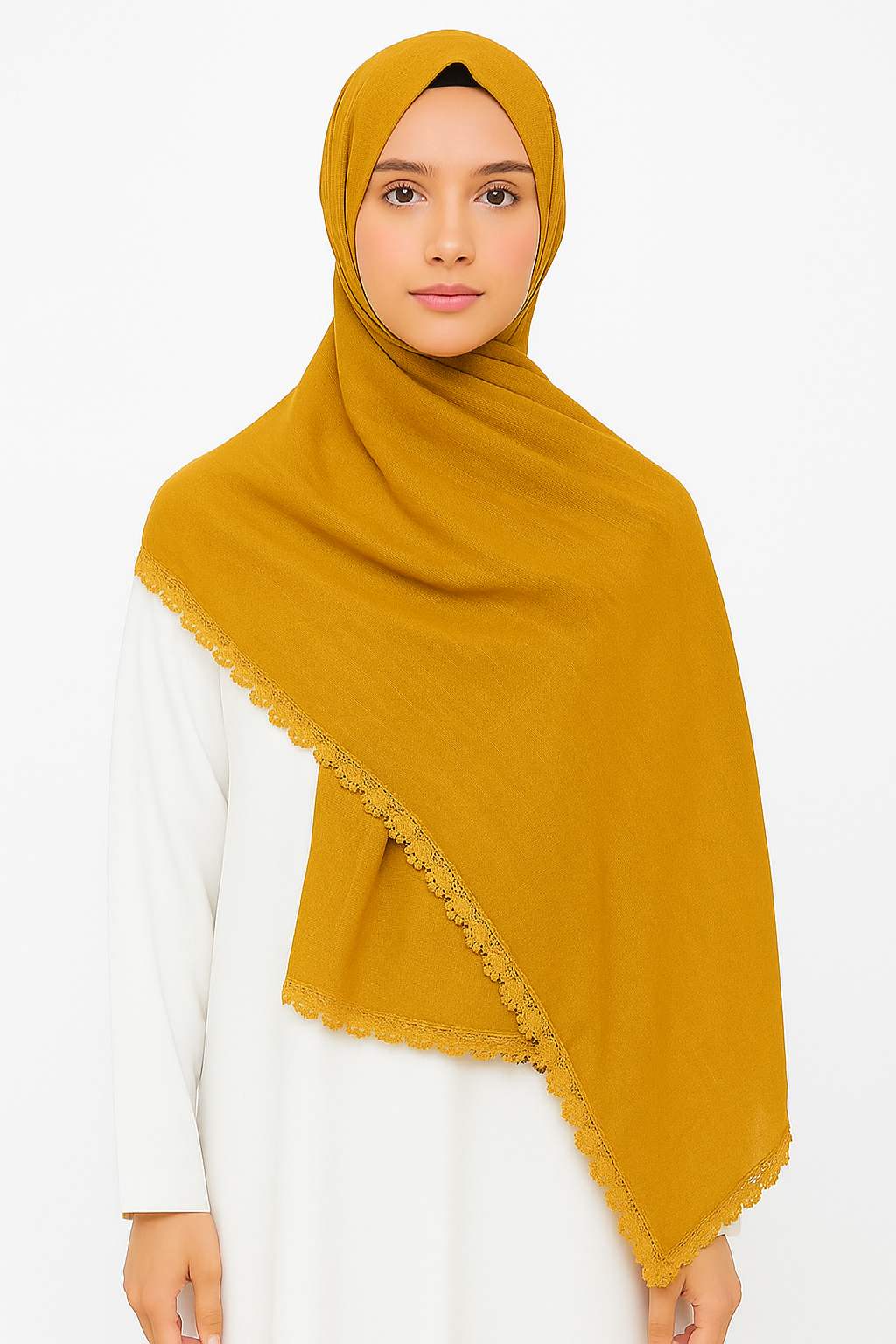 Premium Turkish Lawn - Mustard