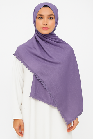 Premium Turkish Lawn - Purple