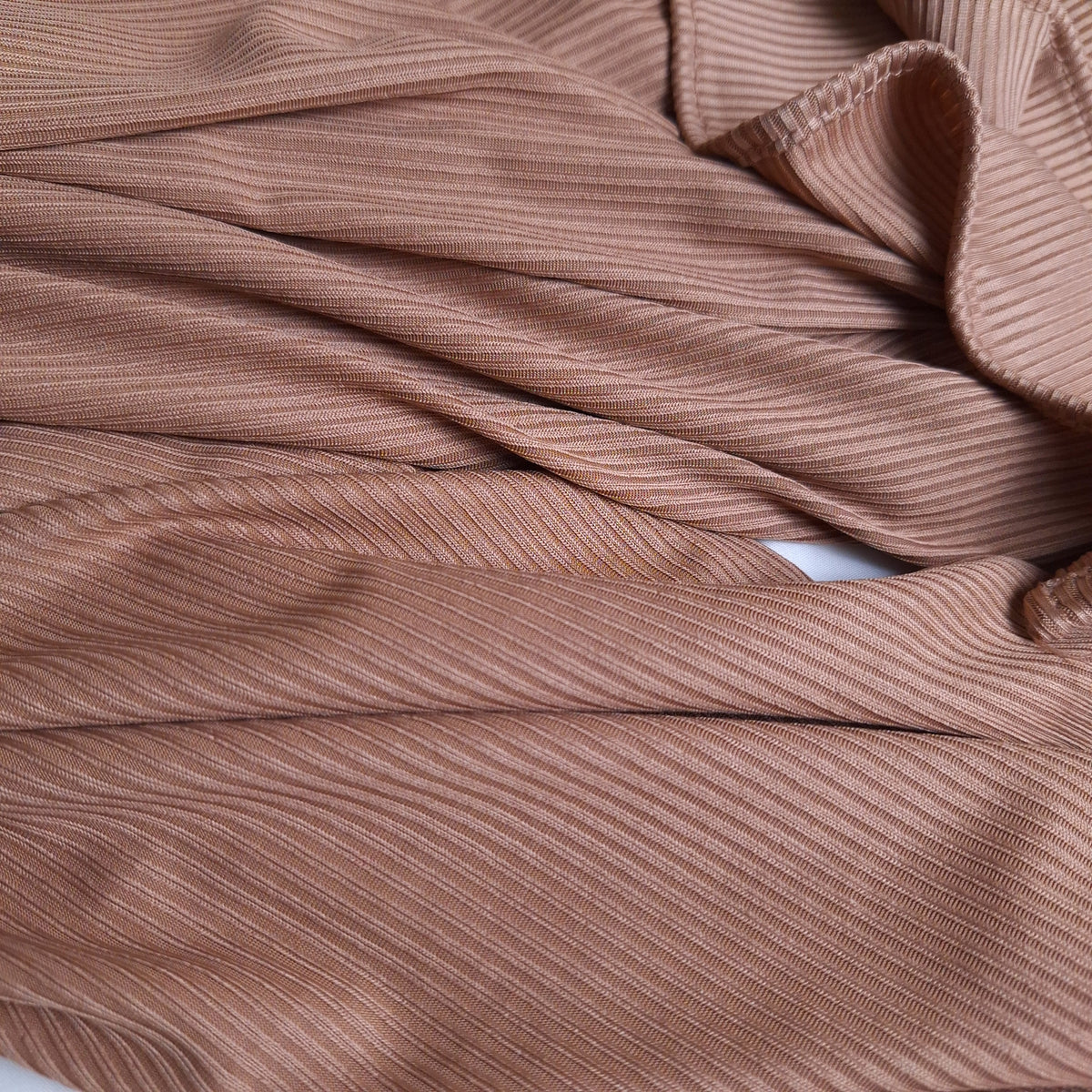 Ribbed Jersey - Dusty Rose