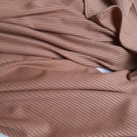 Ribbed Jersey - Dusty Rose