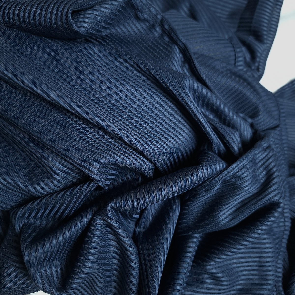 Ribbed Jersey - Midnight Blue