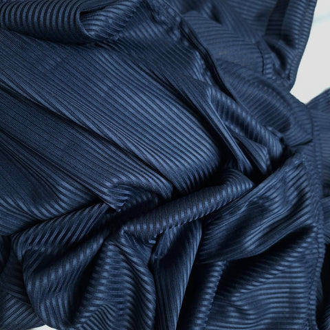 Ribbed Jersey - Midnight Blue