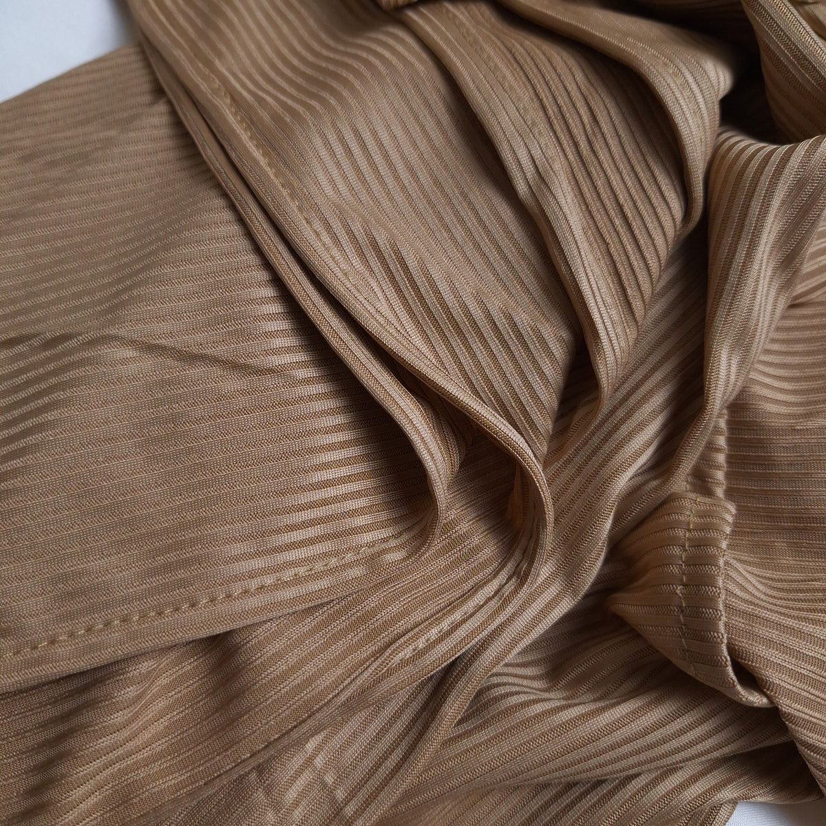 Ribbed Jersey - Mocha Tan