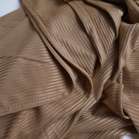 Ribbed Jersey - Mocha Tan