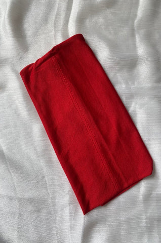 Tube Underscarf - Crimson Red
