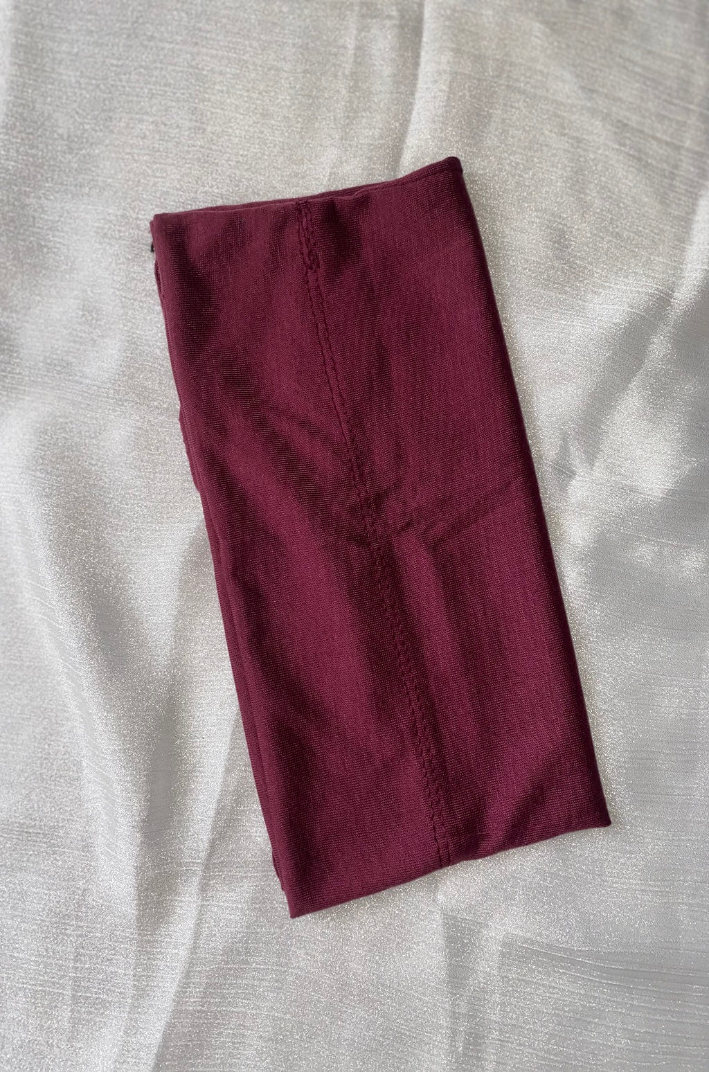 Tube Underscarf - Dark Maroon
