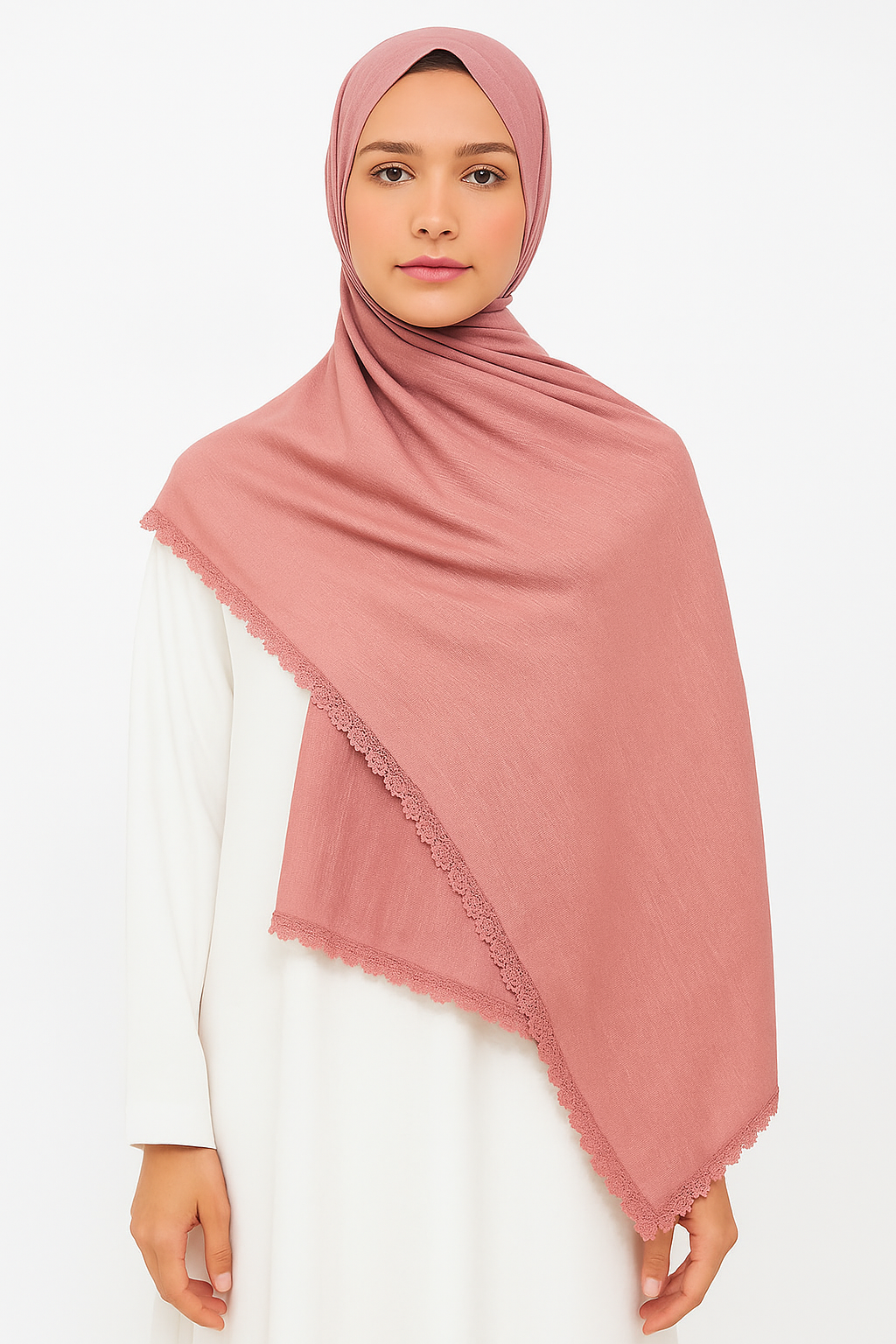 Premium Turkish Lawn - Dusty Pink