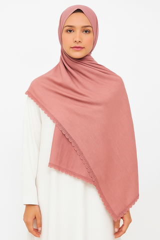Premium Turkish Lawn - Dusty Pink