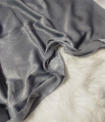 Velvet Silk - Fog Grey