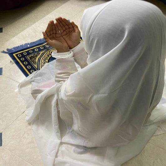 Standard Namaz Chaddar - White