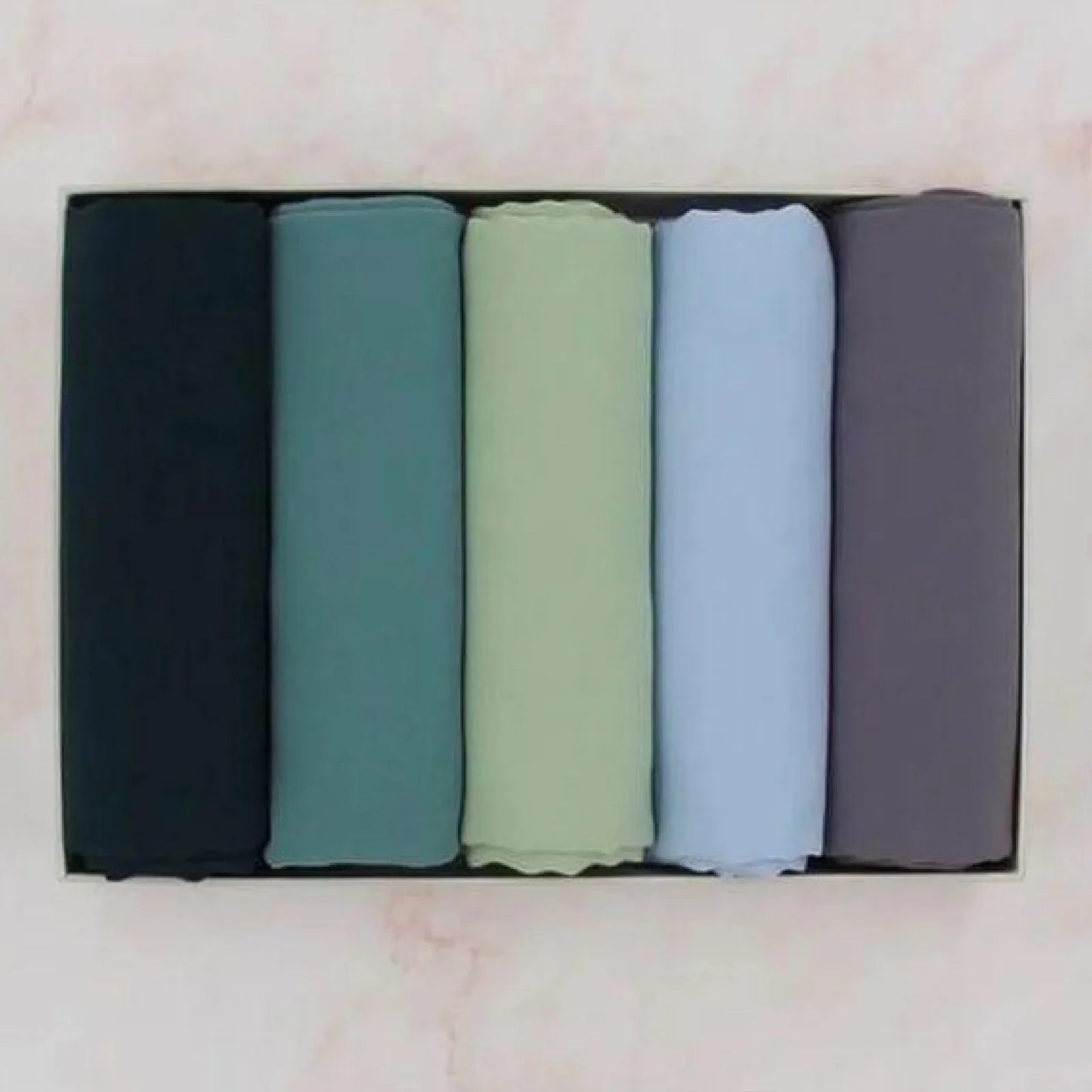 Georgette - Bundle Of 5 ( Select Colors )