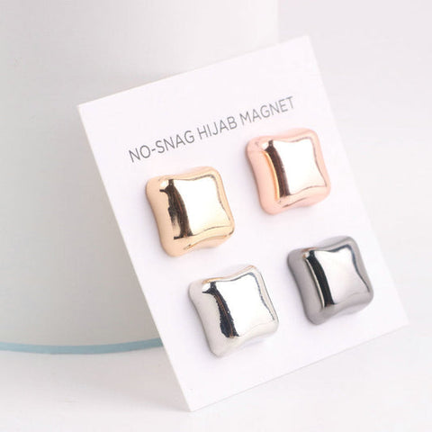 Square Metallic Magnet